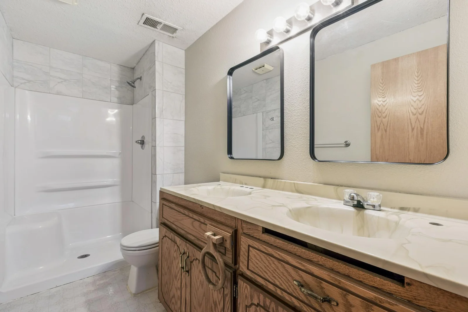 Lower level bathroom