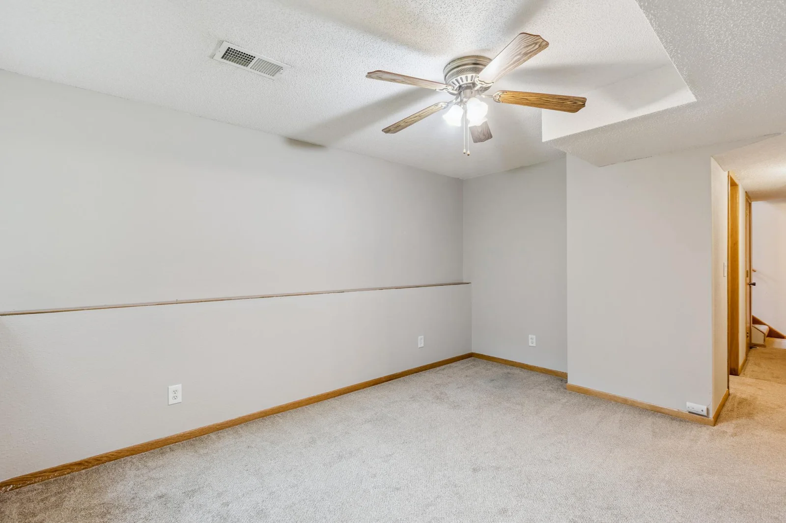 Lower level family room