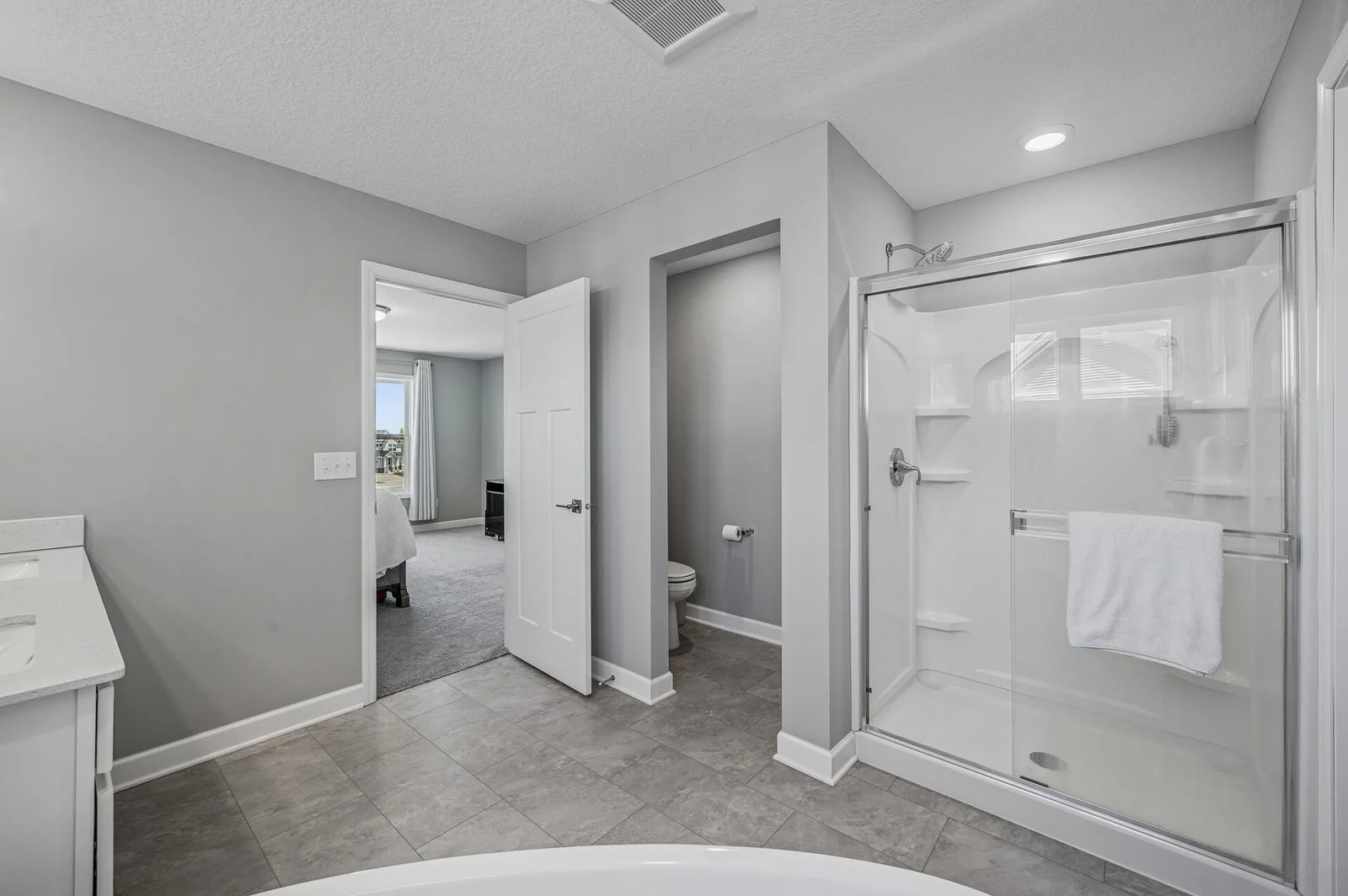 Primary Bathroom with private water closet