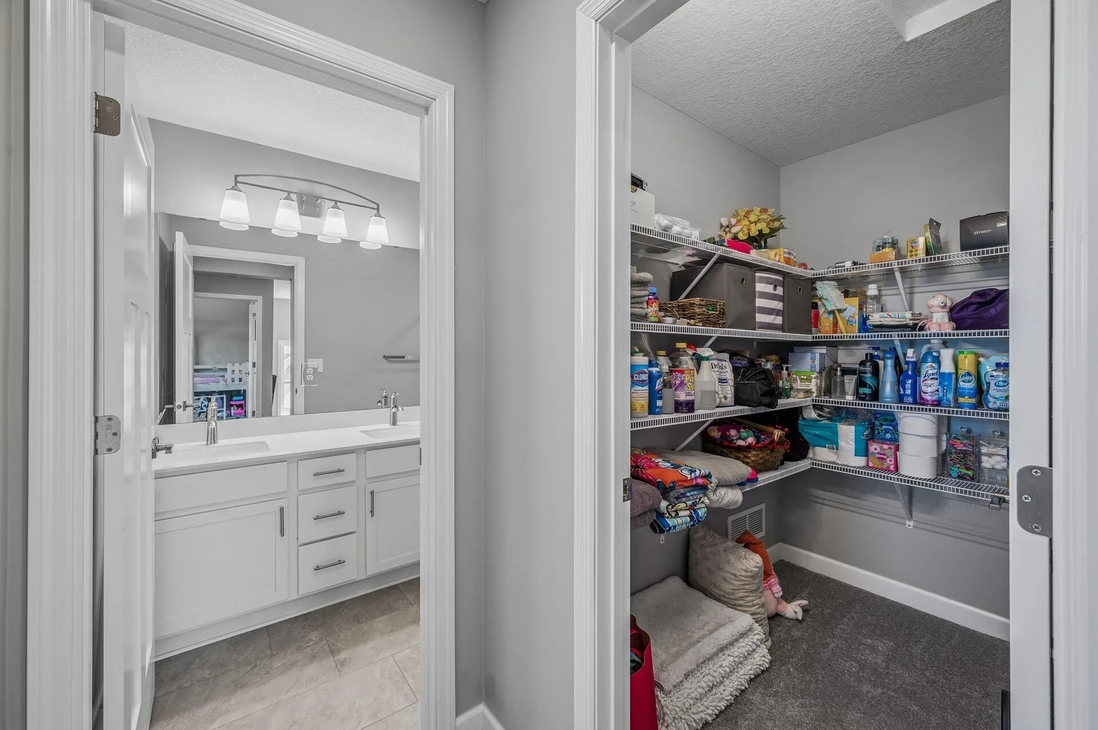 Huge Linen Closet Upstairs