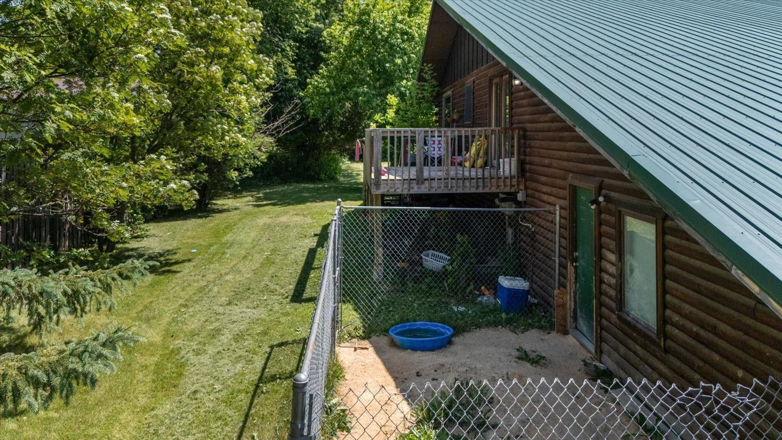 Fenced Dog Area