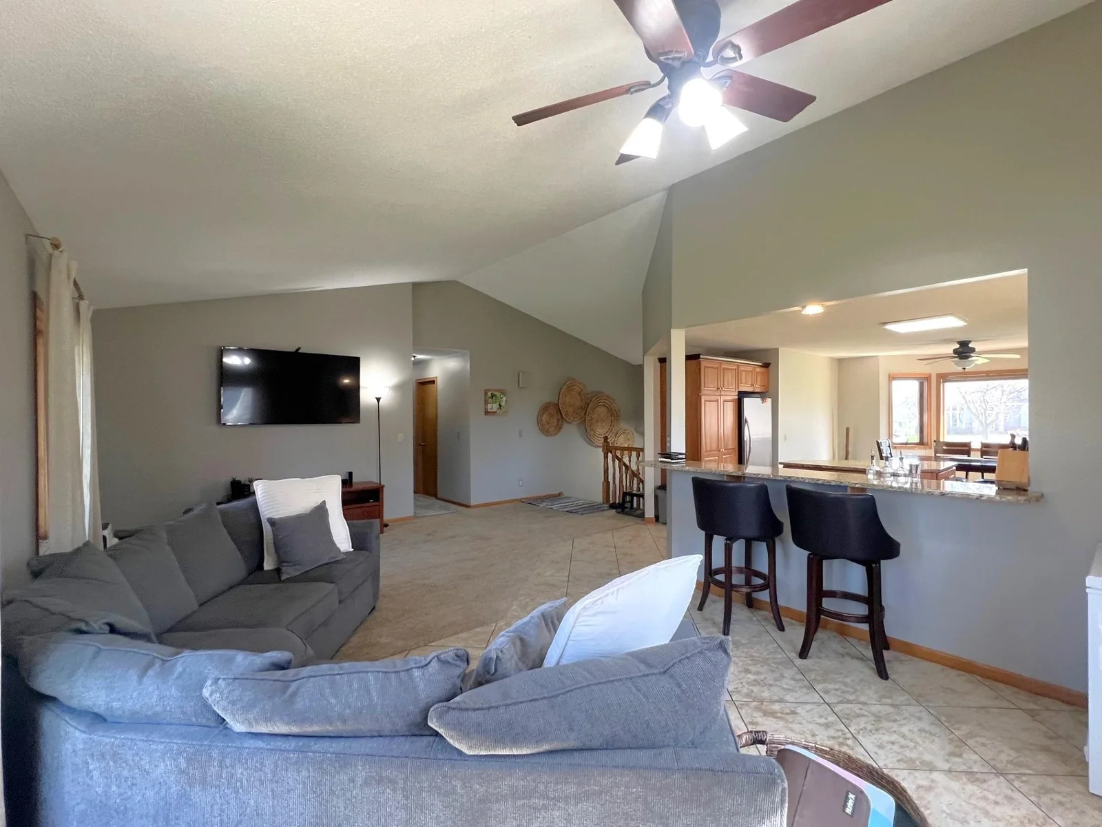Vaulted Ceilings, Open Concept