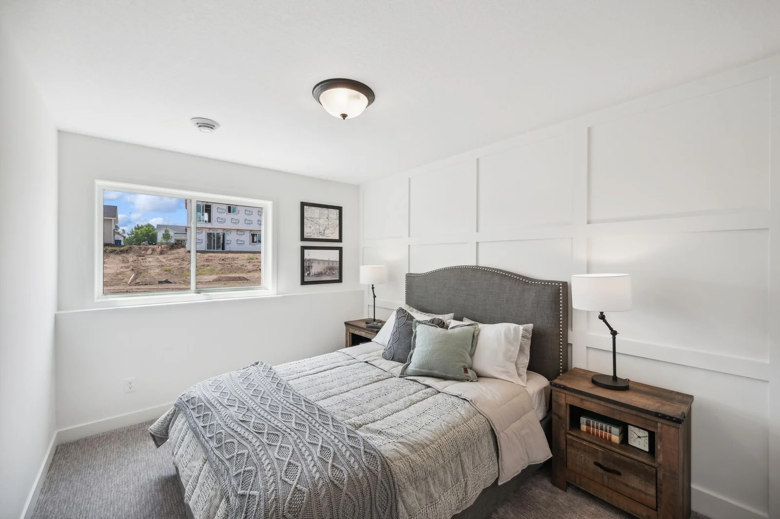 Lower Level Bedroom - *Photo from a previously completed Brookview - finishes and selections will vary.