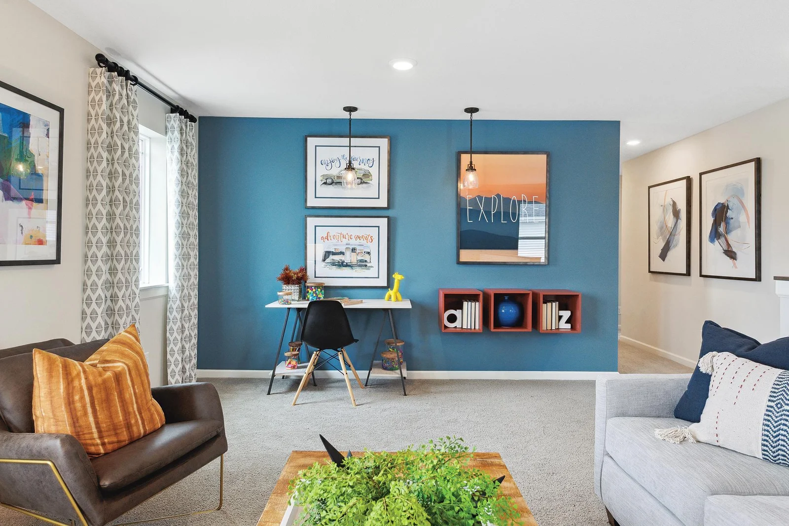 Loft upstairs-finishes will vary