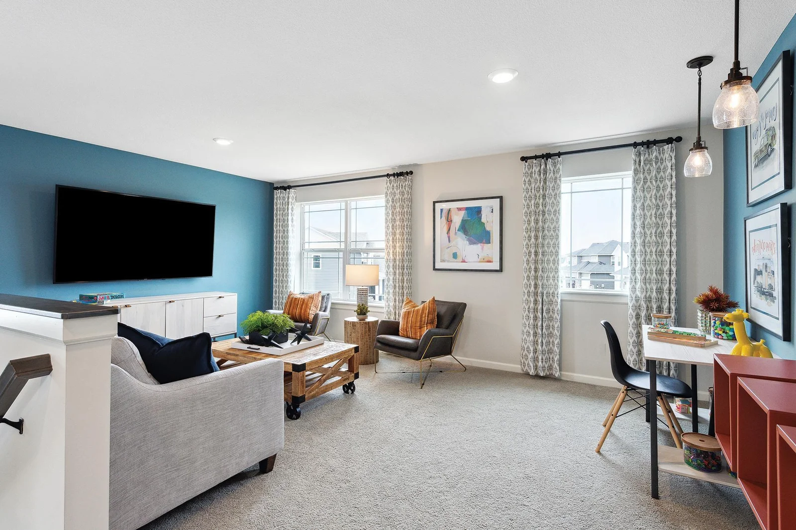 Loft upstairs-finishes will vary