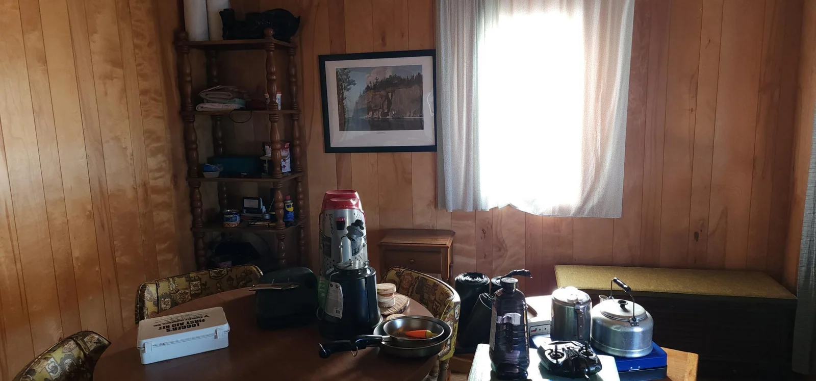 Inside cabin