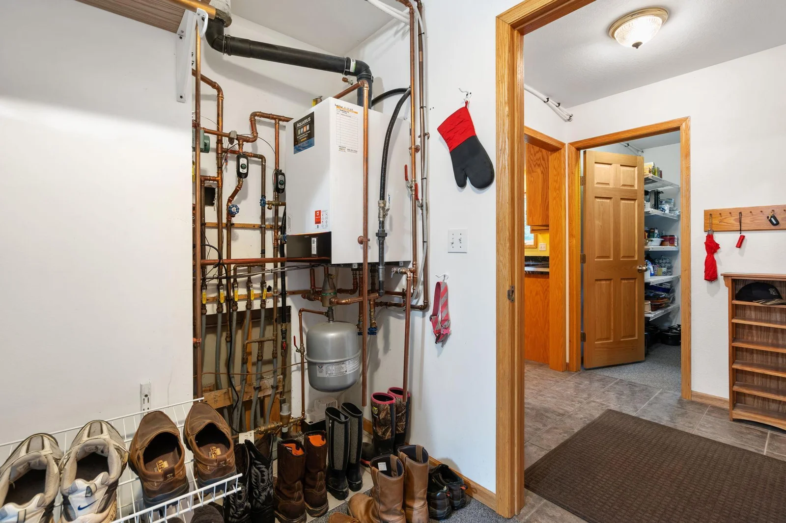 In-floor heat & new mechanicals