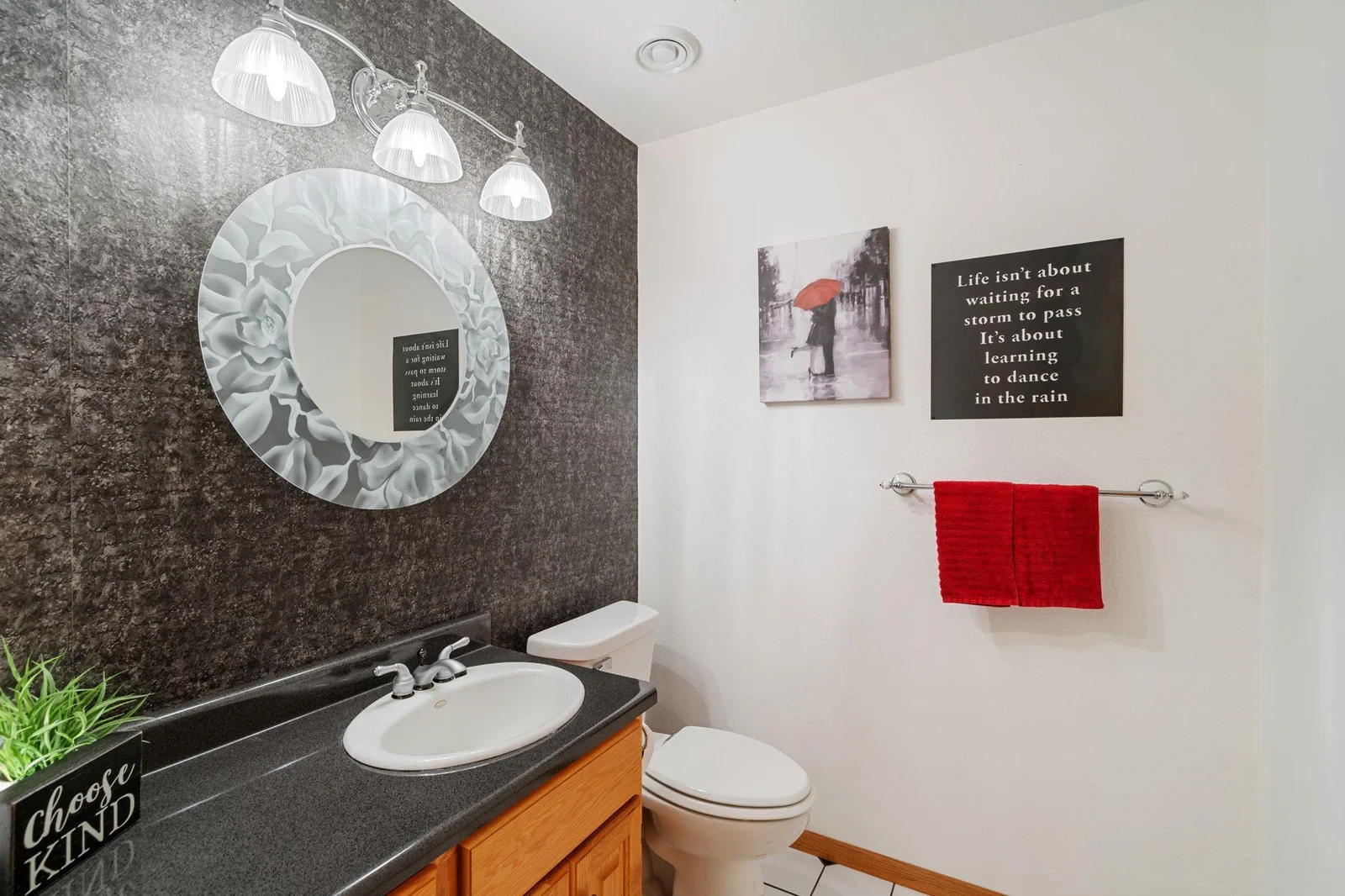 Guest half bath