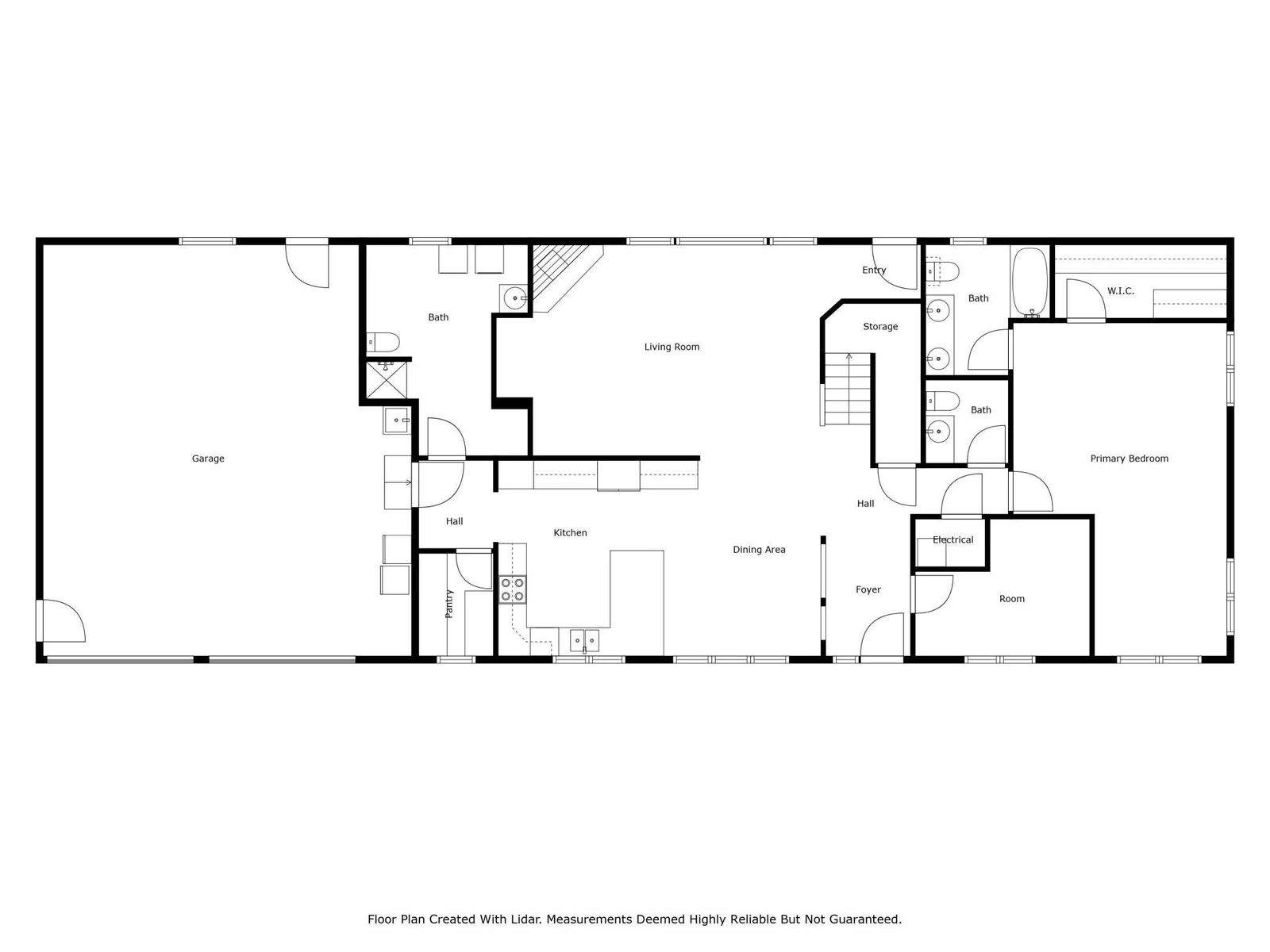 First floorplan