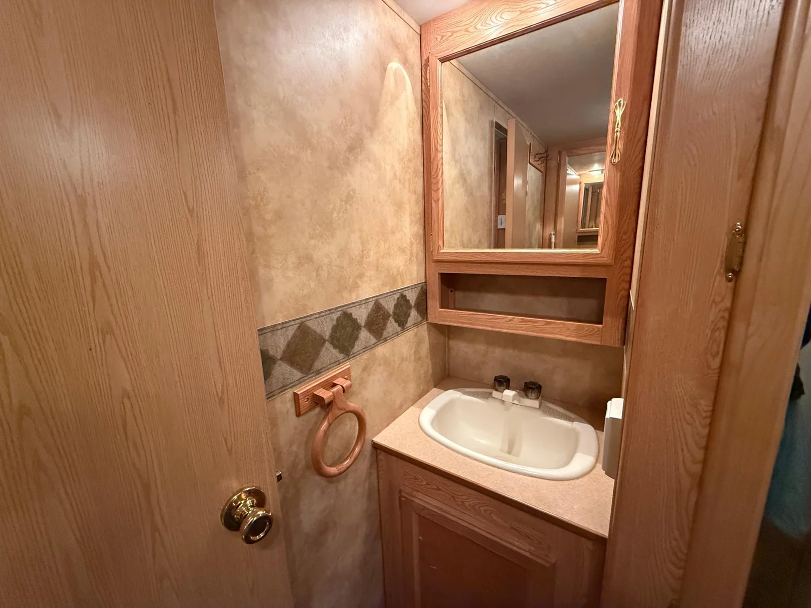 Sink Area in RV Bath