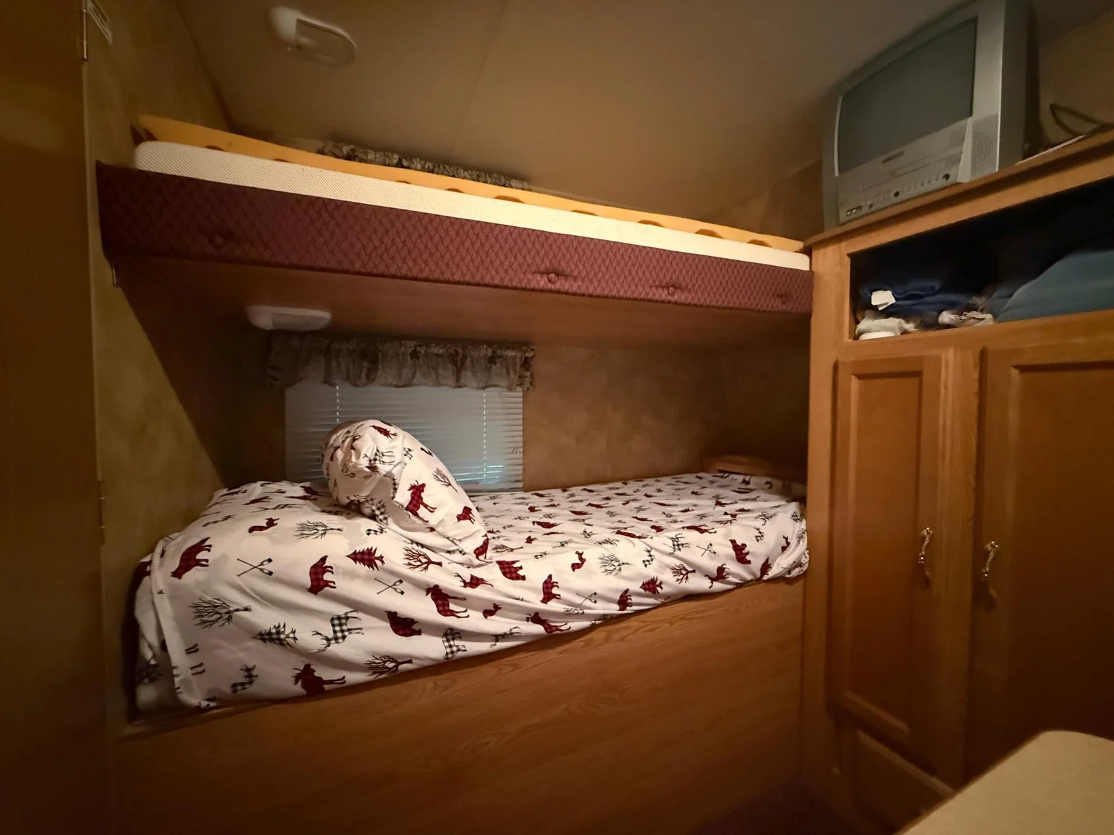 Bunks in Bedroom