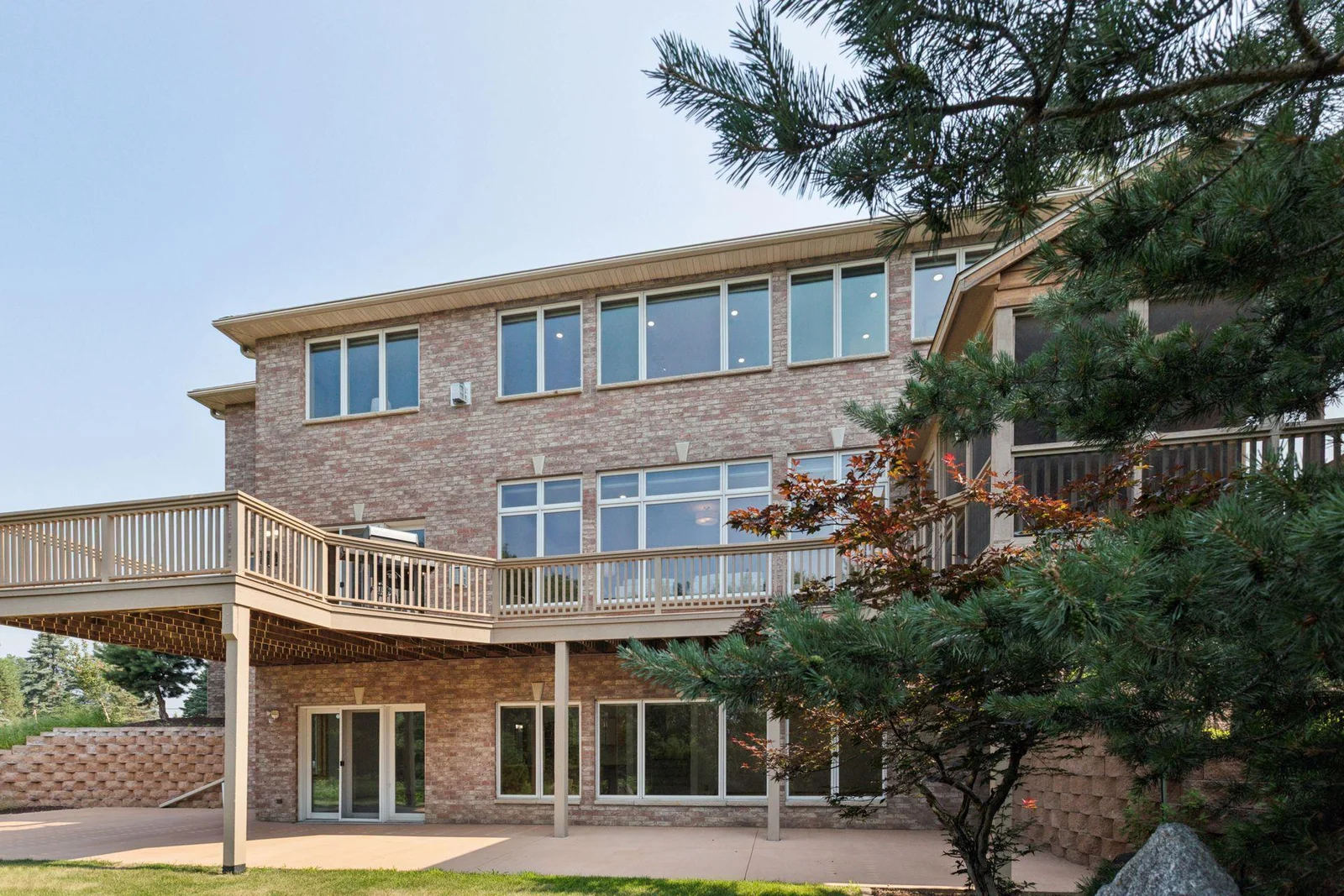 Spectacular views from every room including the elevated deck