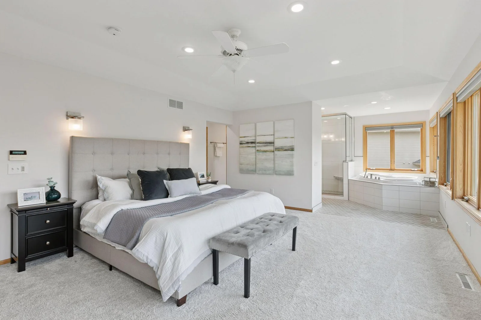 Spa-like amenities in this luxurious primary ensuite