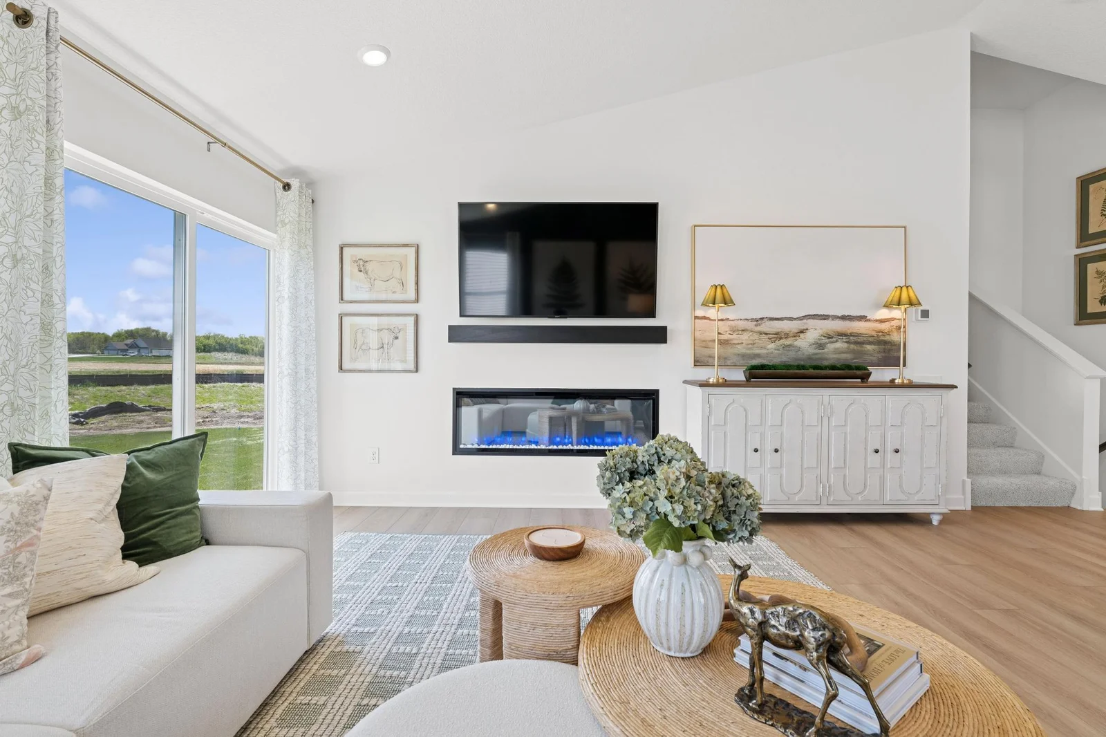 (Photo of a model home. Finishes and features will vary)