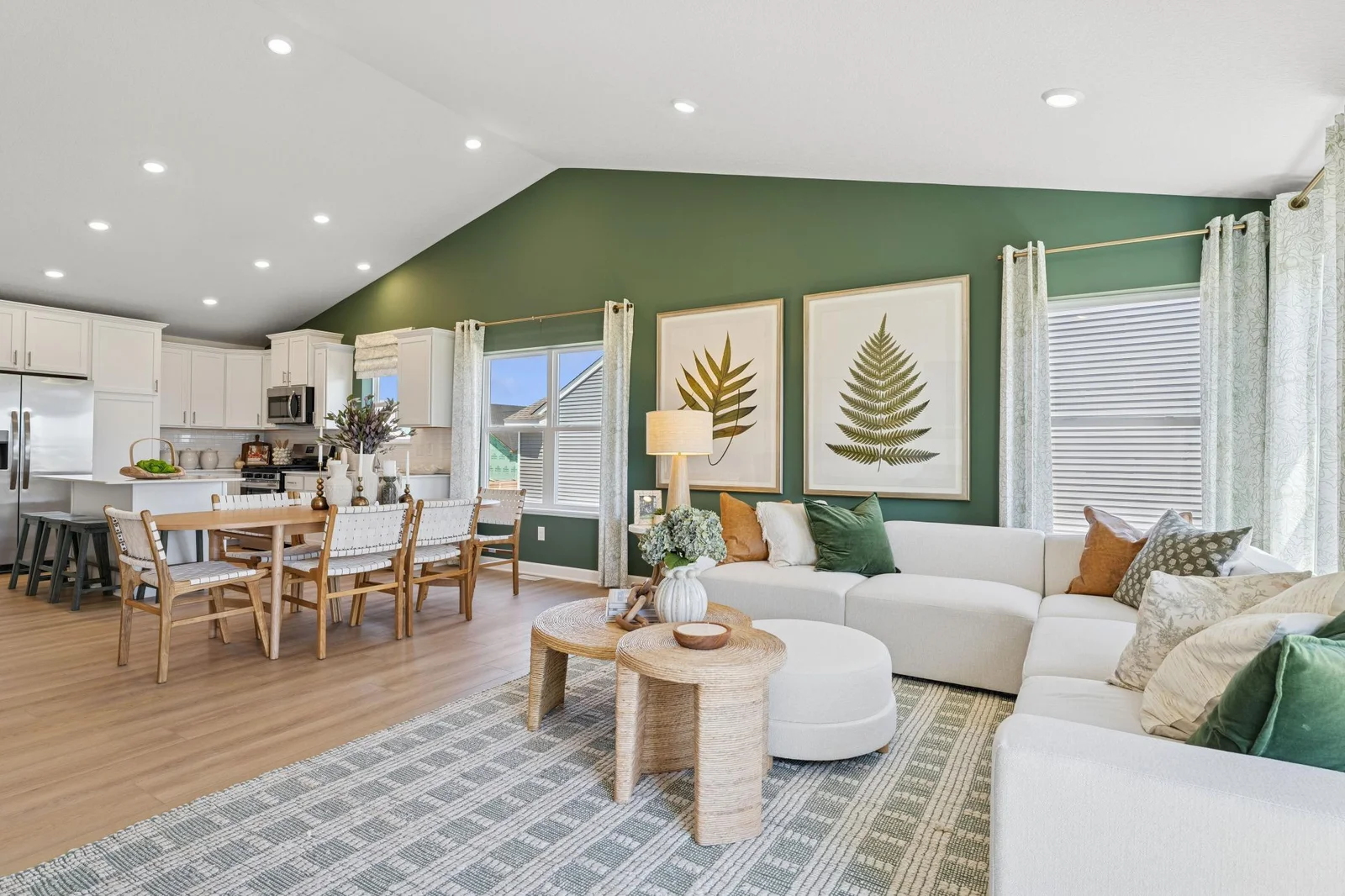 (Photo of a model home. Finishes and features will vary)