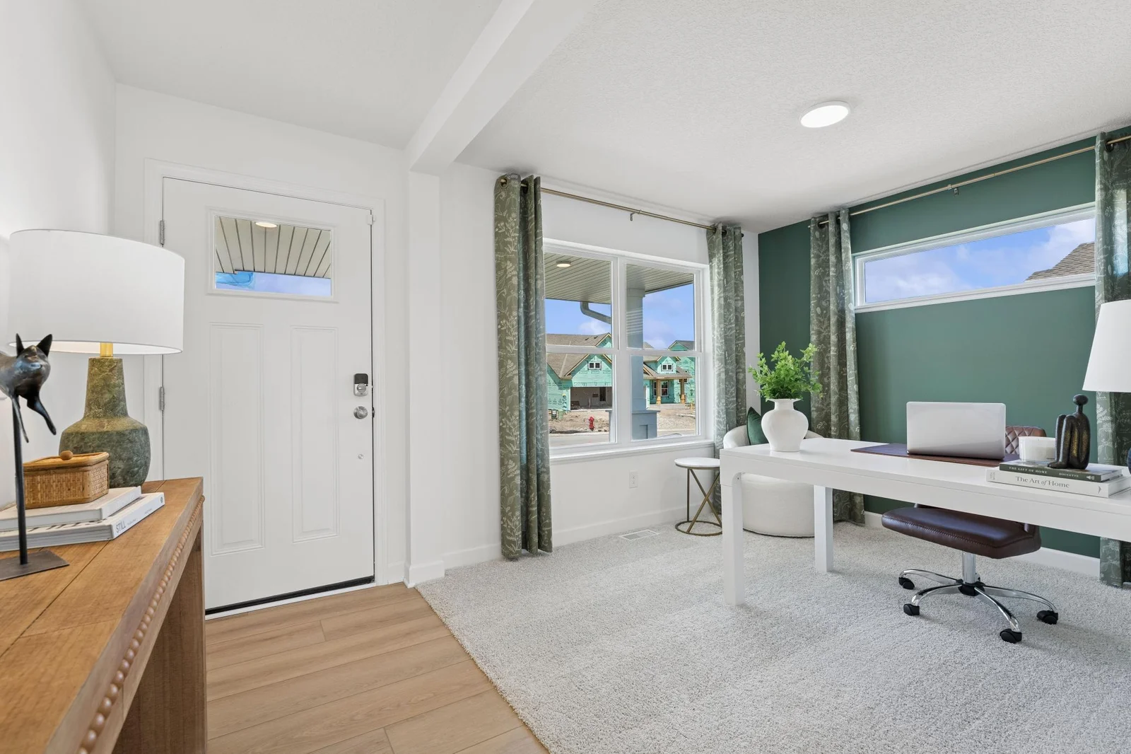 (Photo of a model home. Finishes and features will vary) Another view of the flex space.
