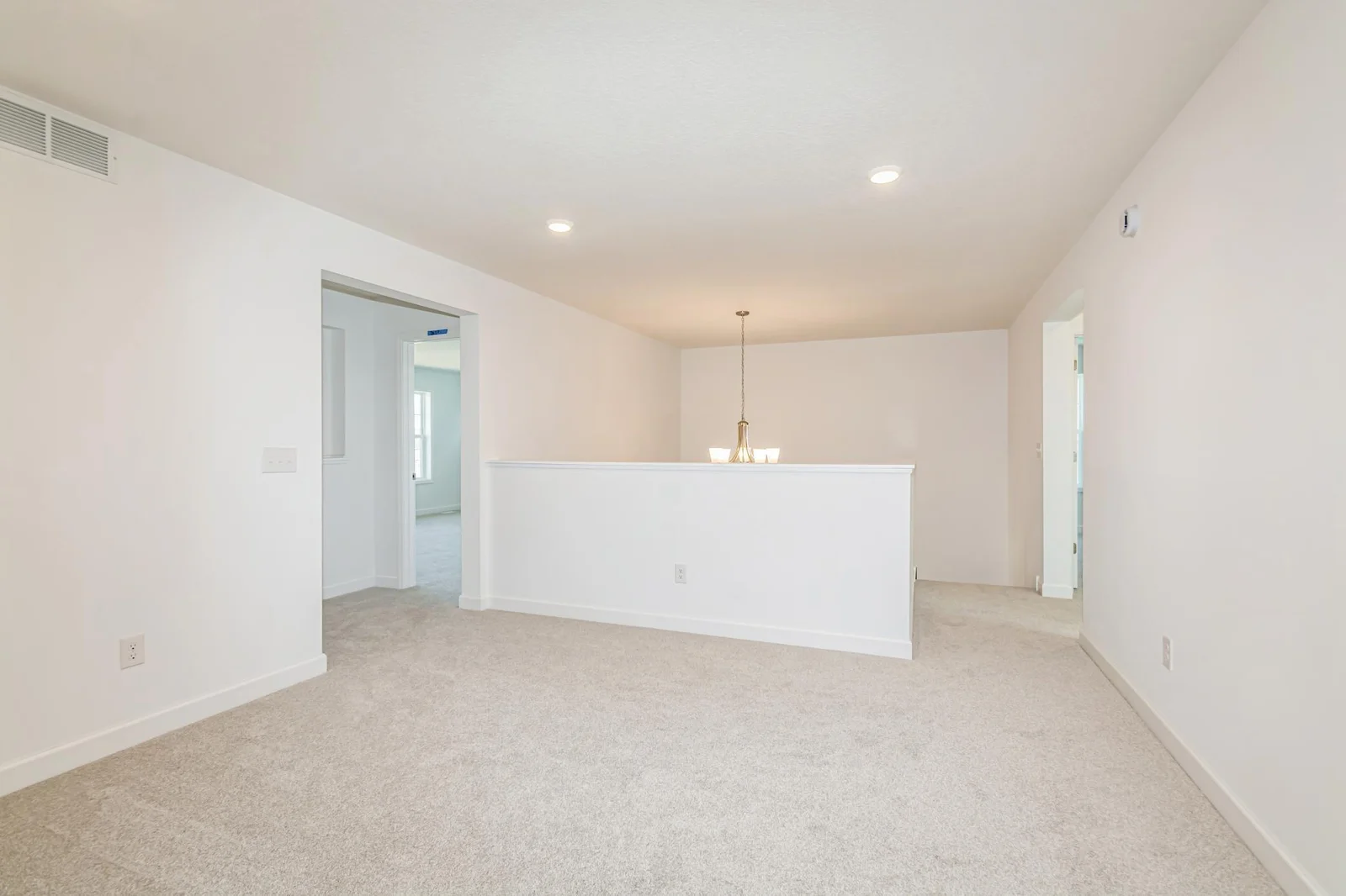 Photo is of the actual home. Relax, play and enjoy in the loft area!
