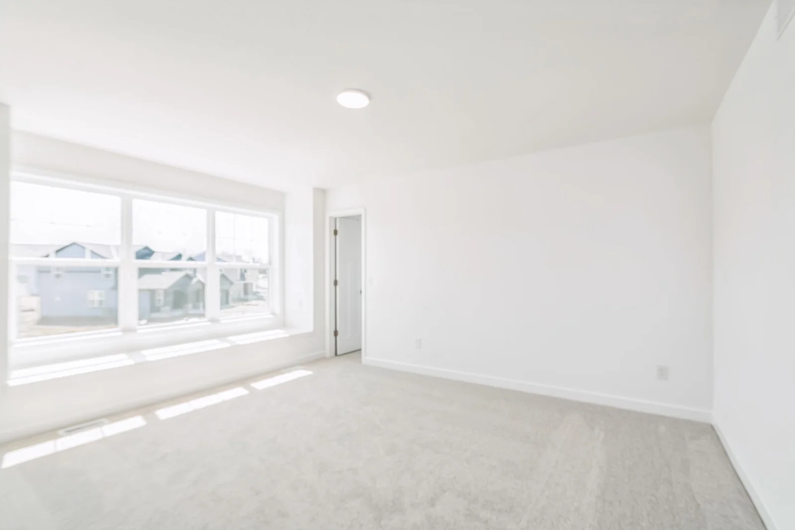Photo is of the actual home.