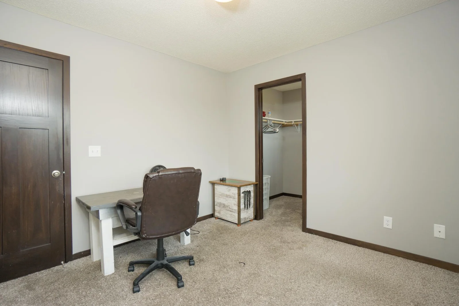 Bedroom # 3 has a spacious walk-in closet