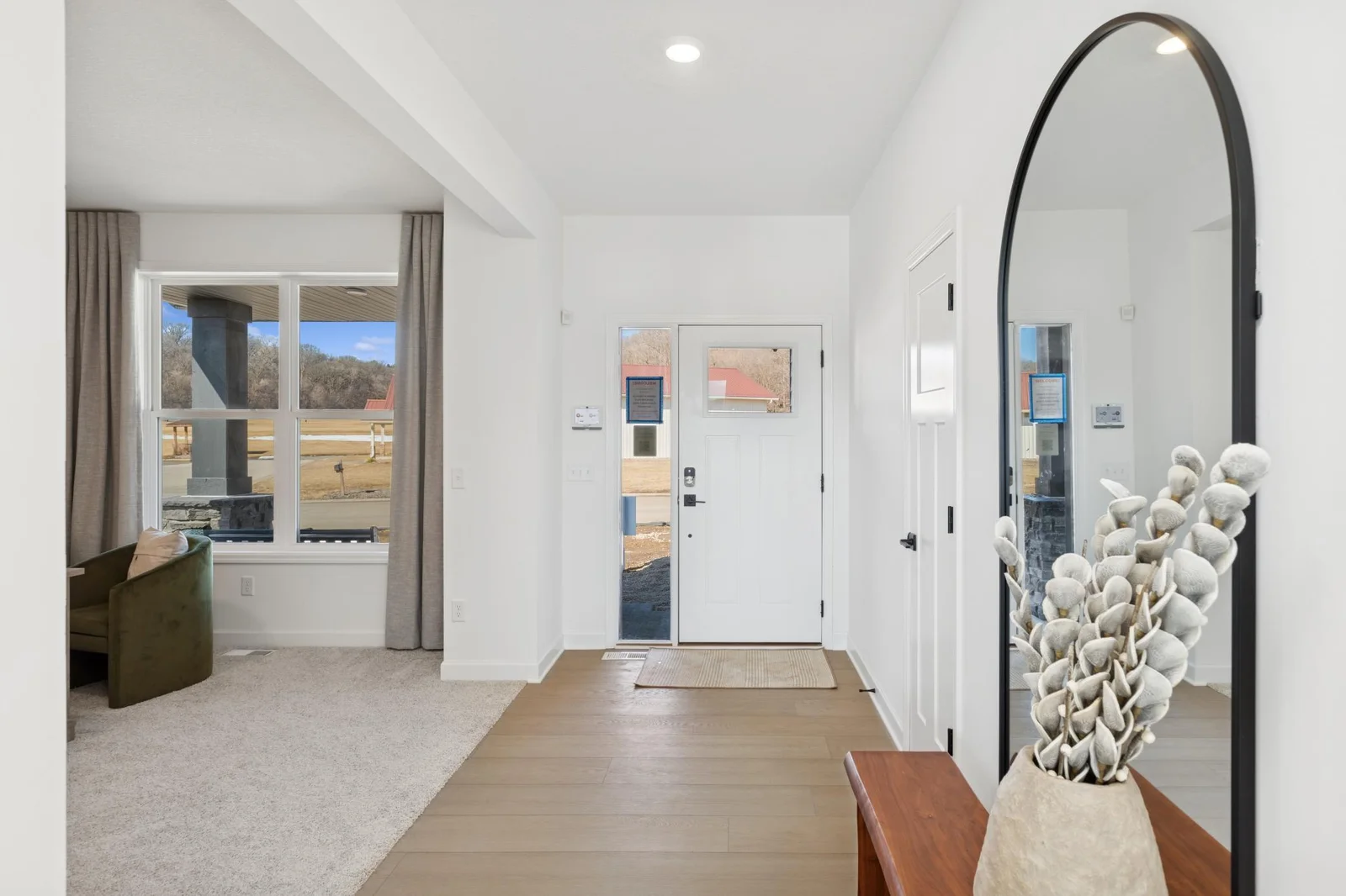 (Photo of a decorated model home, features and finishings will vary)