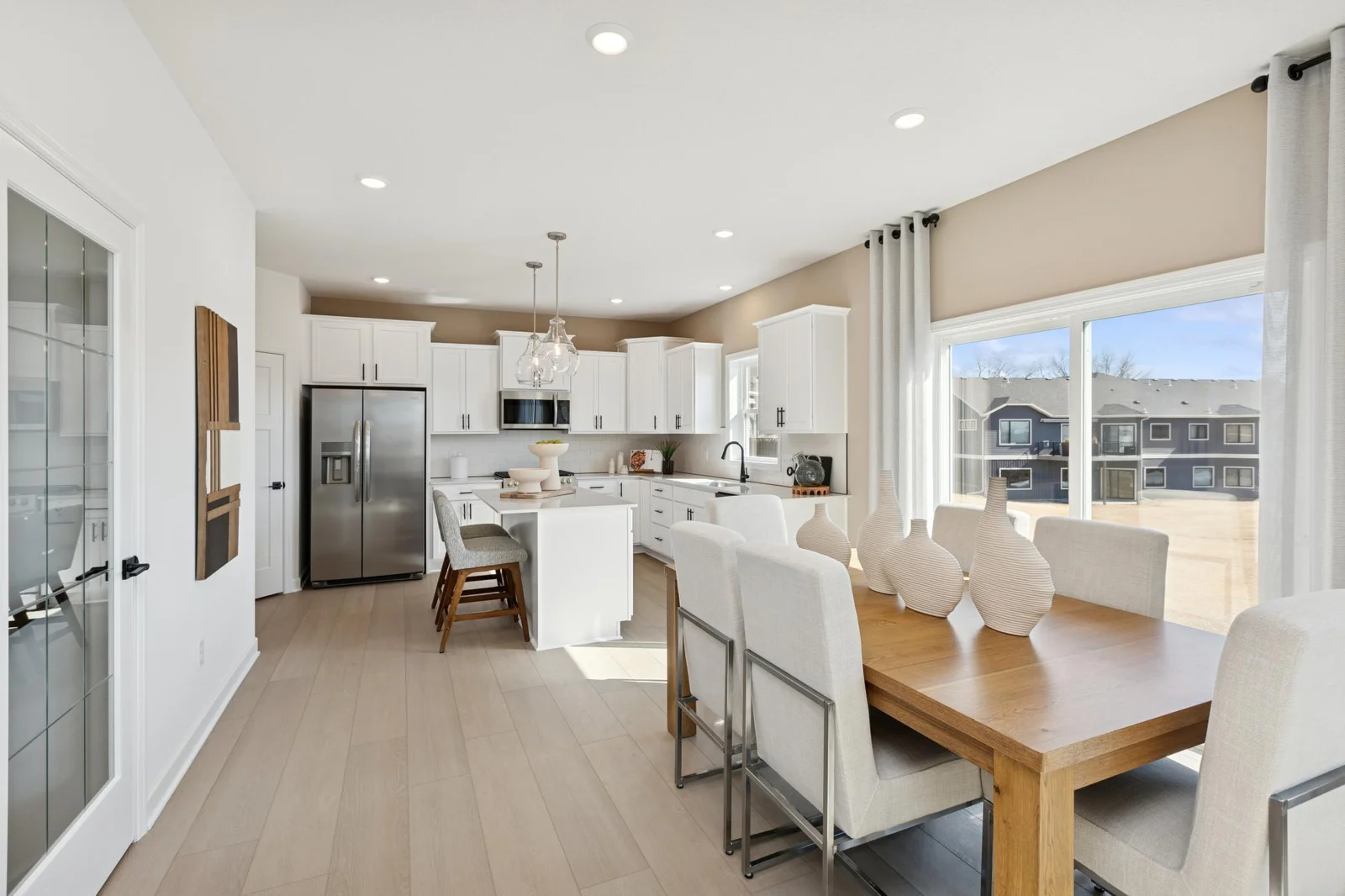 (Photo of a decorated model home, features and finishings will vary)