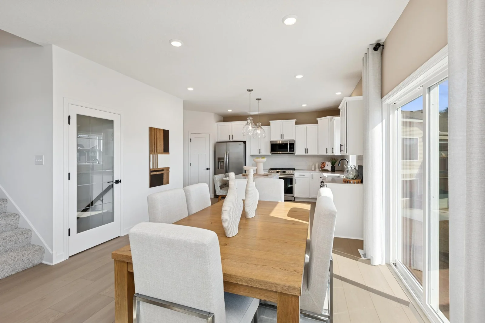 (Photo of a decorated model home, features and finishings will vary)