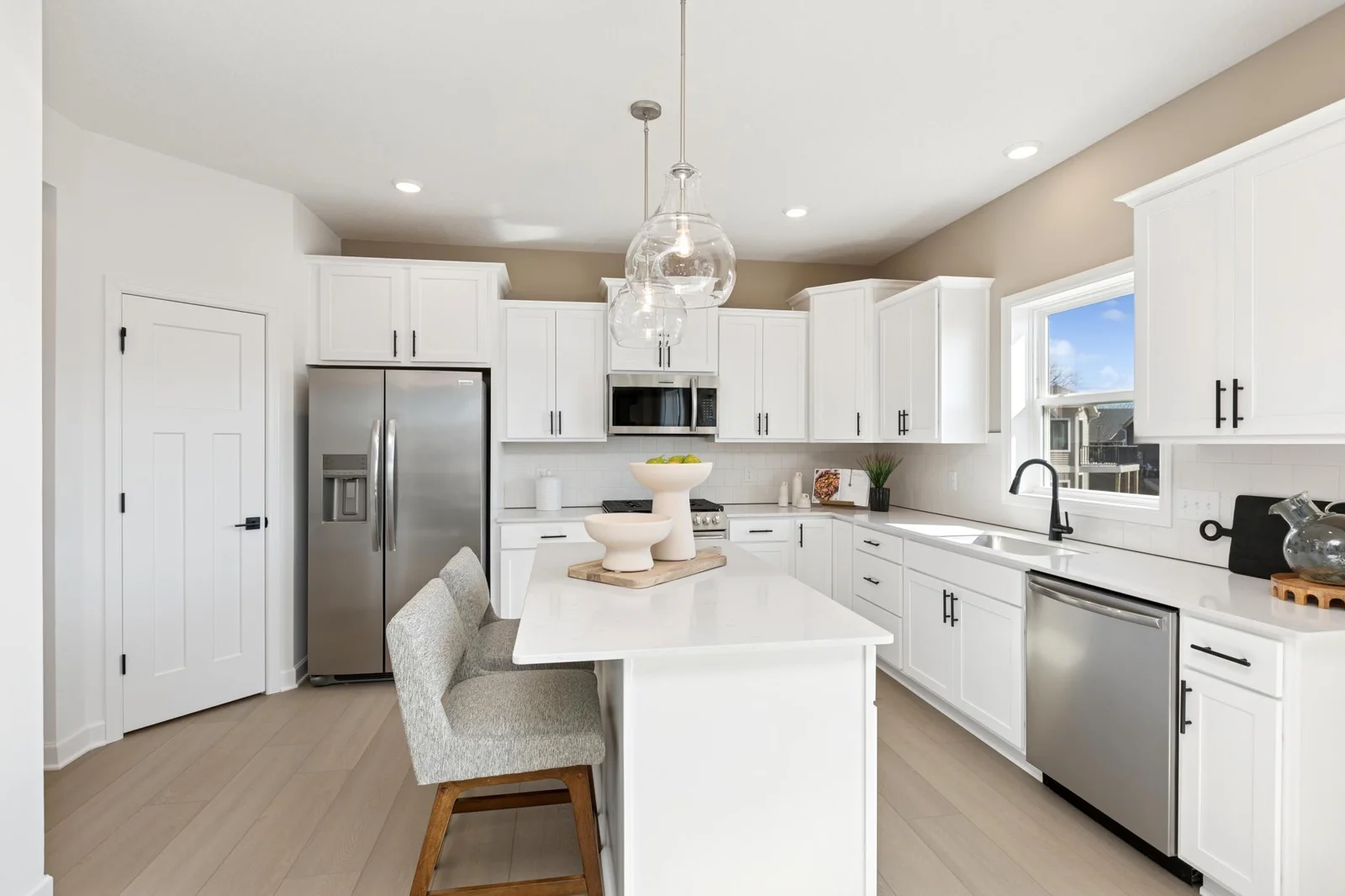 (Photo of a decorated model home, features and finishings will vary) Many cabinets with plenty of storage space!