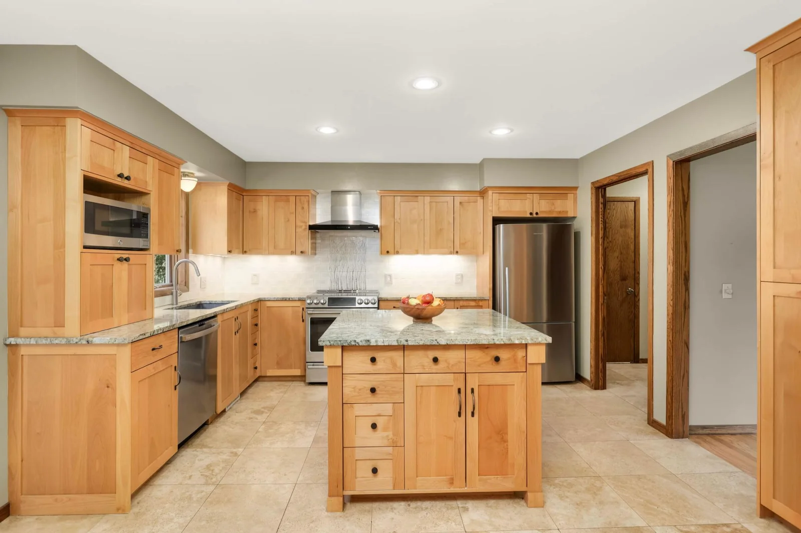 Updated kitchen with all the amenities a cook dreams of