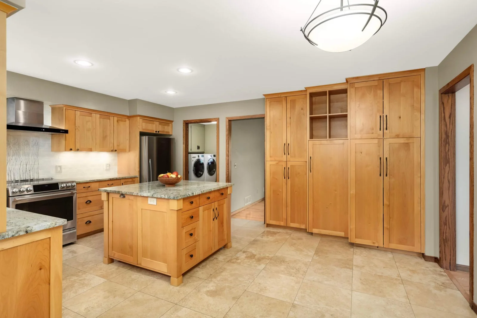 Tremendous cupboard and work space