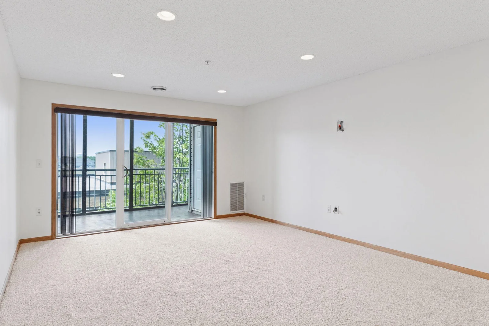 Newer sliding door in the last few years