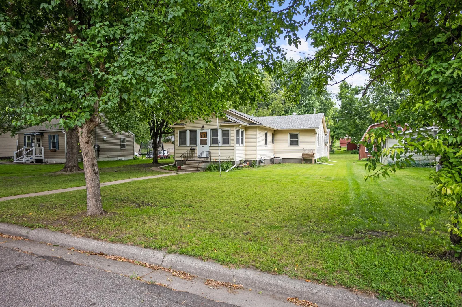 Large Front Yard