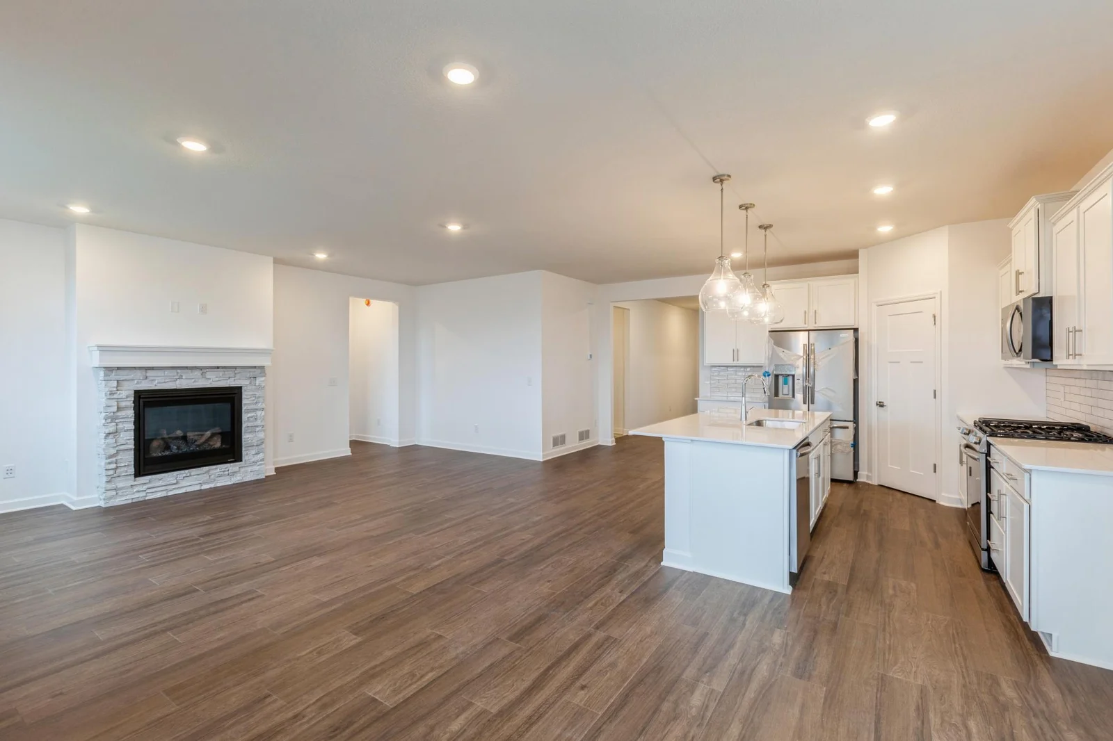 (Photo of similar home, features will vary) Enjoy plenty of seating at the kitchen island.