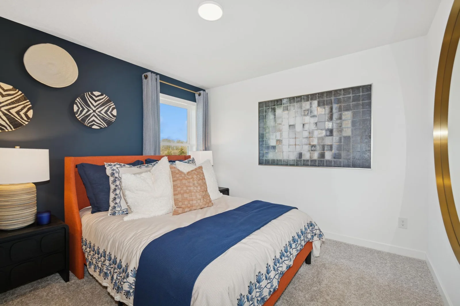 (Photo of a decorated model, actual homes finishes will vary) Another upper level bedroom!