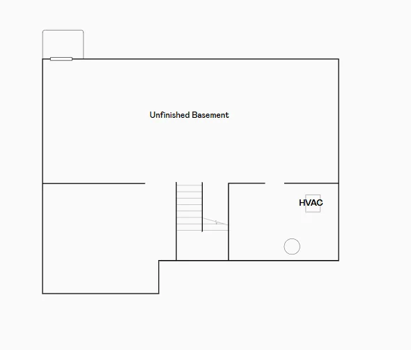 Bristol lower level floorplan.