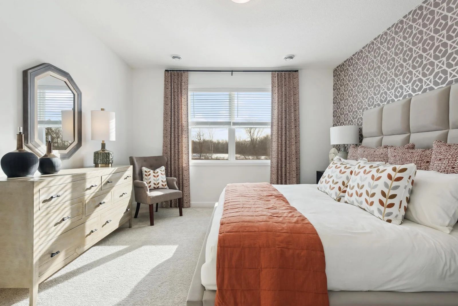 *Photo of model home, actual features may vary. Find your retreat in this stunning owner’s suite. Enjoy the exclusivity of a private bath and walk-in closet.
