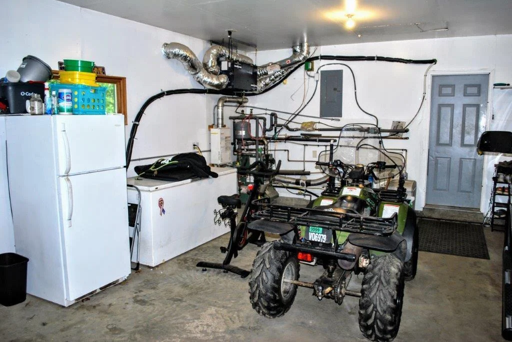 Attached garage