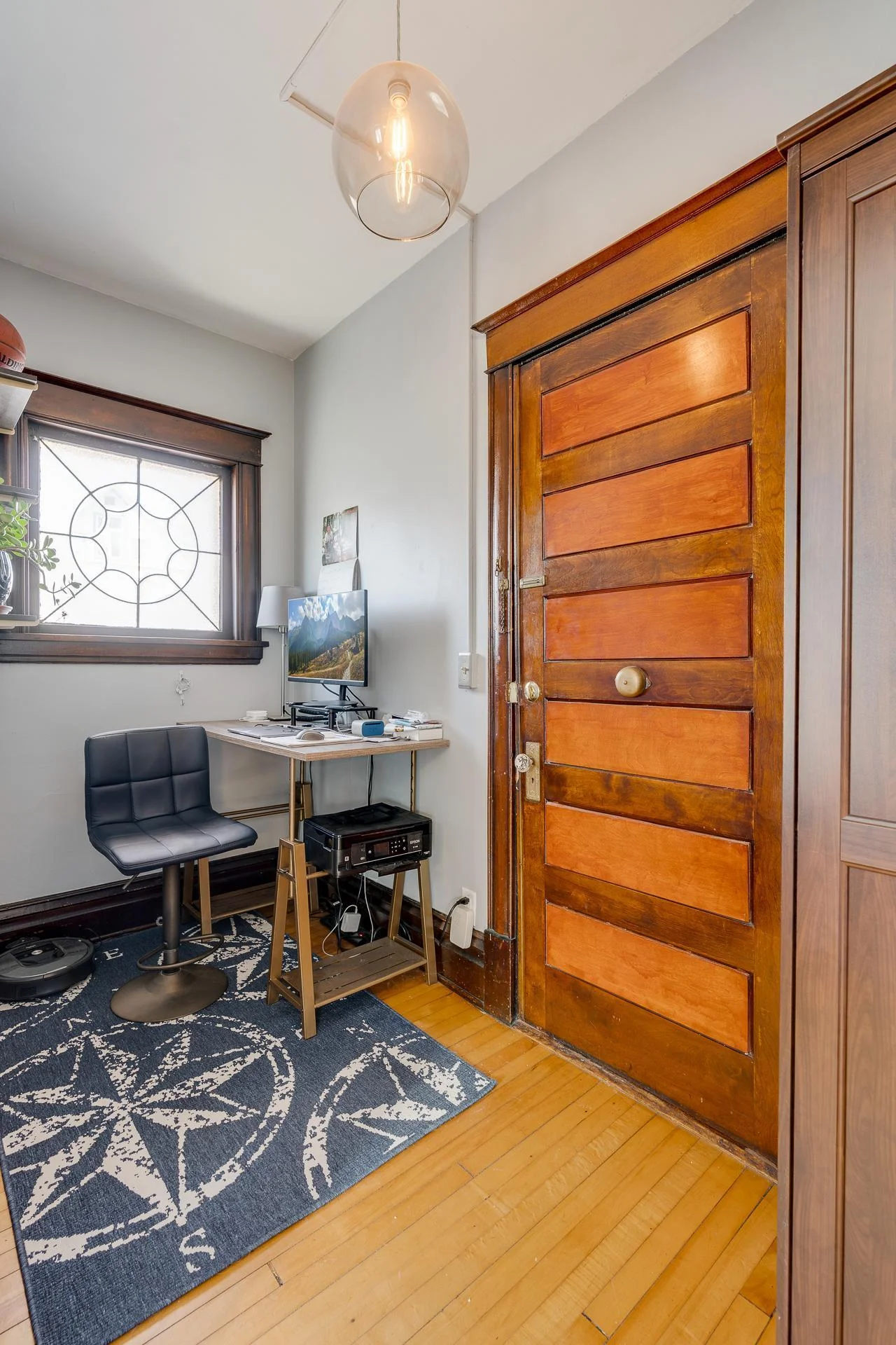 Foyer could make a great at home office!