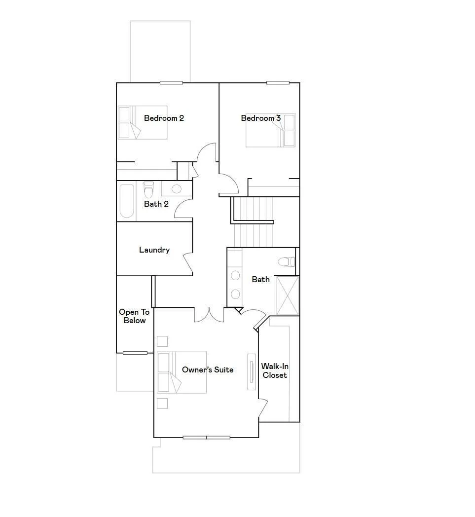 2nd level floorplan.