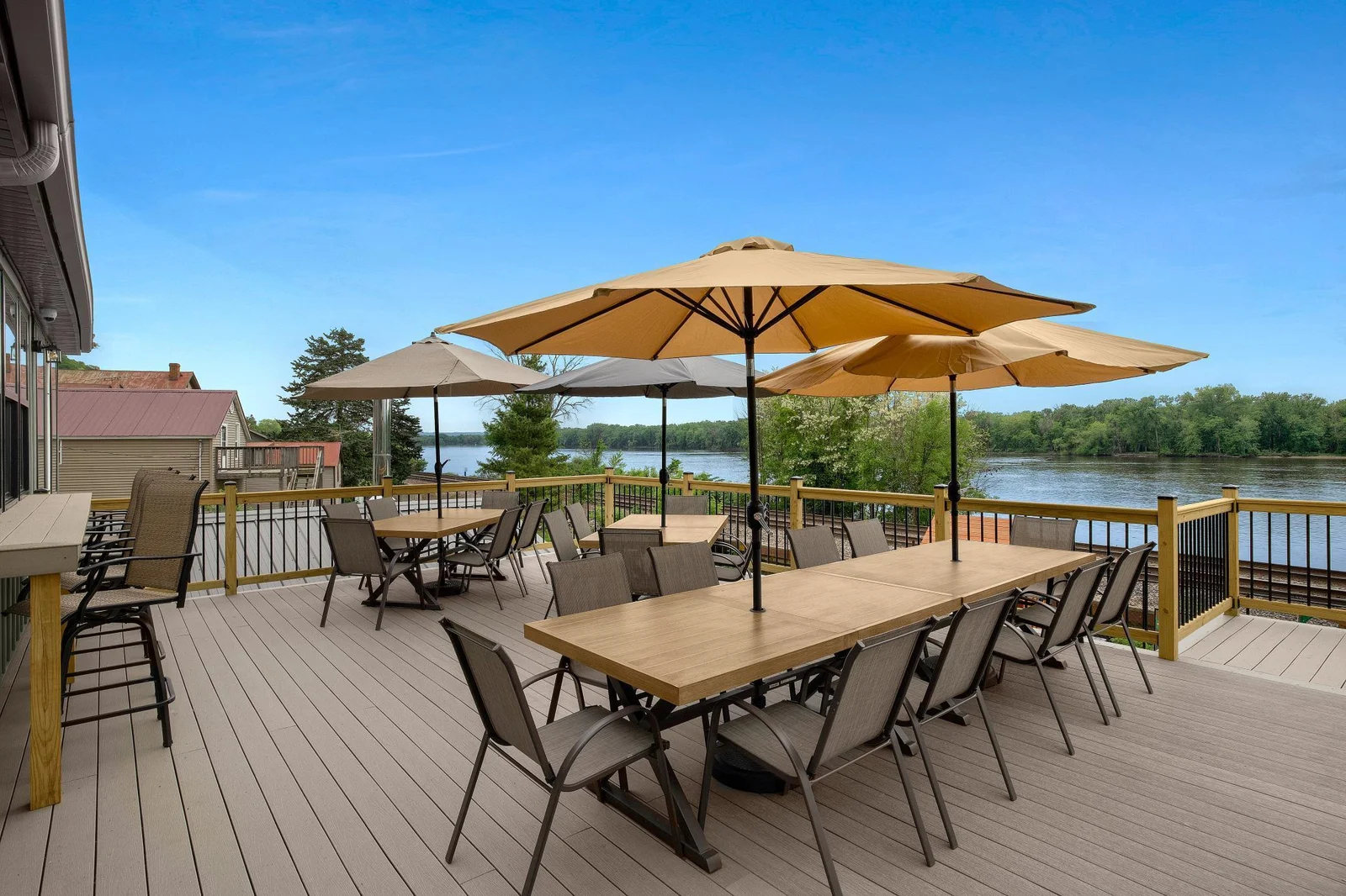 Prior to deck extension.