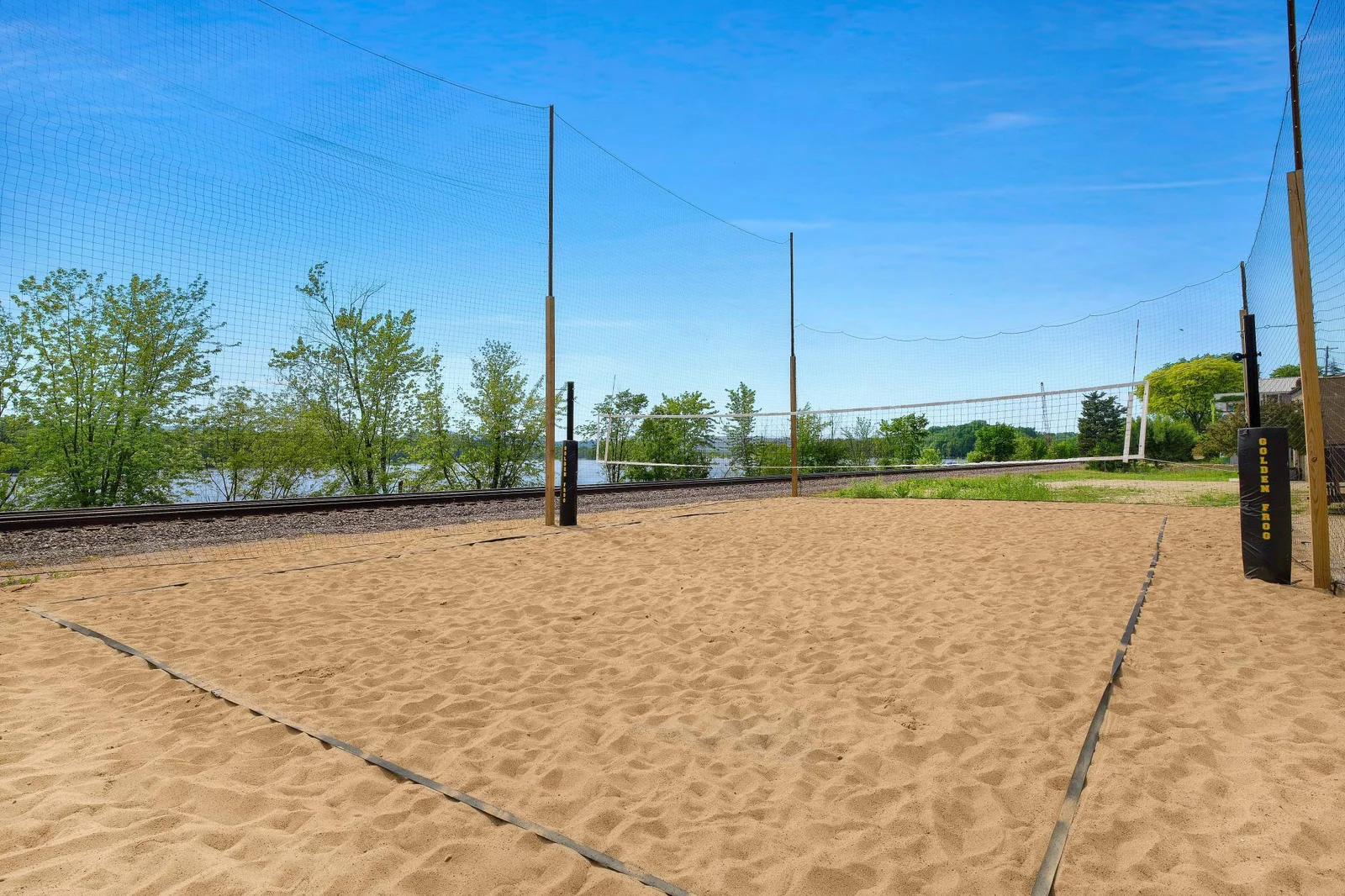 Volleyball leagues Monday-Thursday.