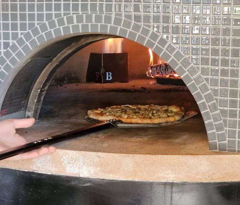 Wood Fire Pizza oven.