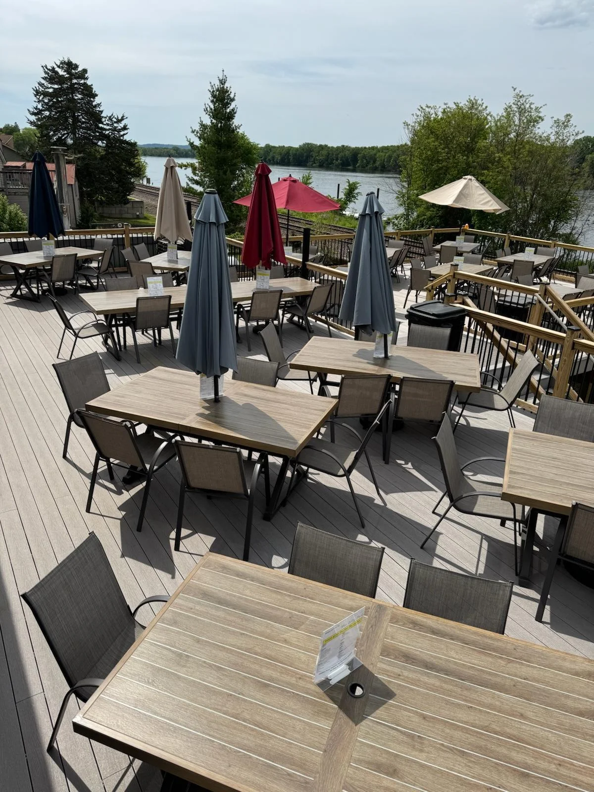 After deck extension.