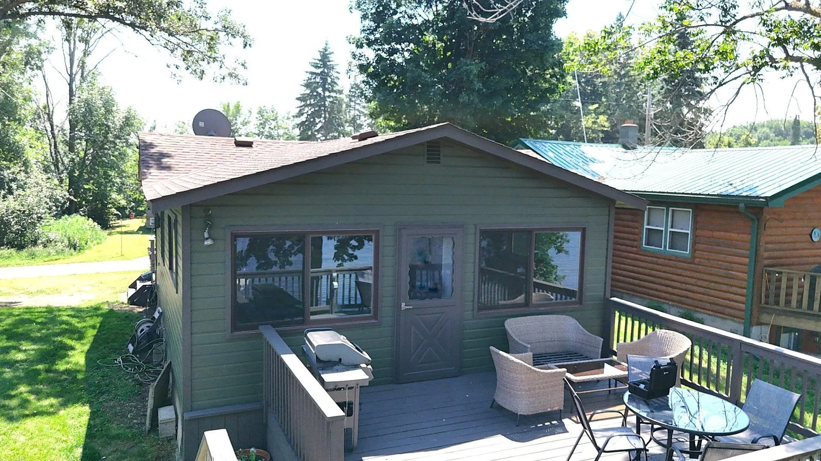 Enjoy your lakeside deck