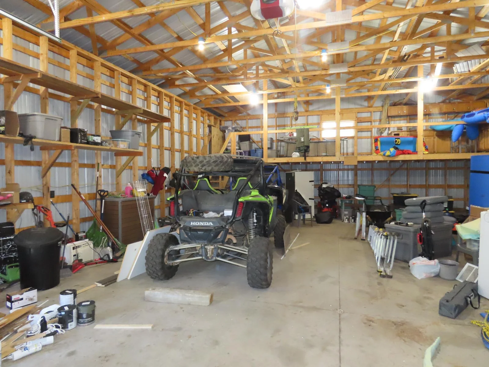 Loft for more storage!