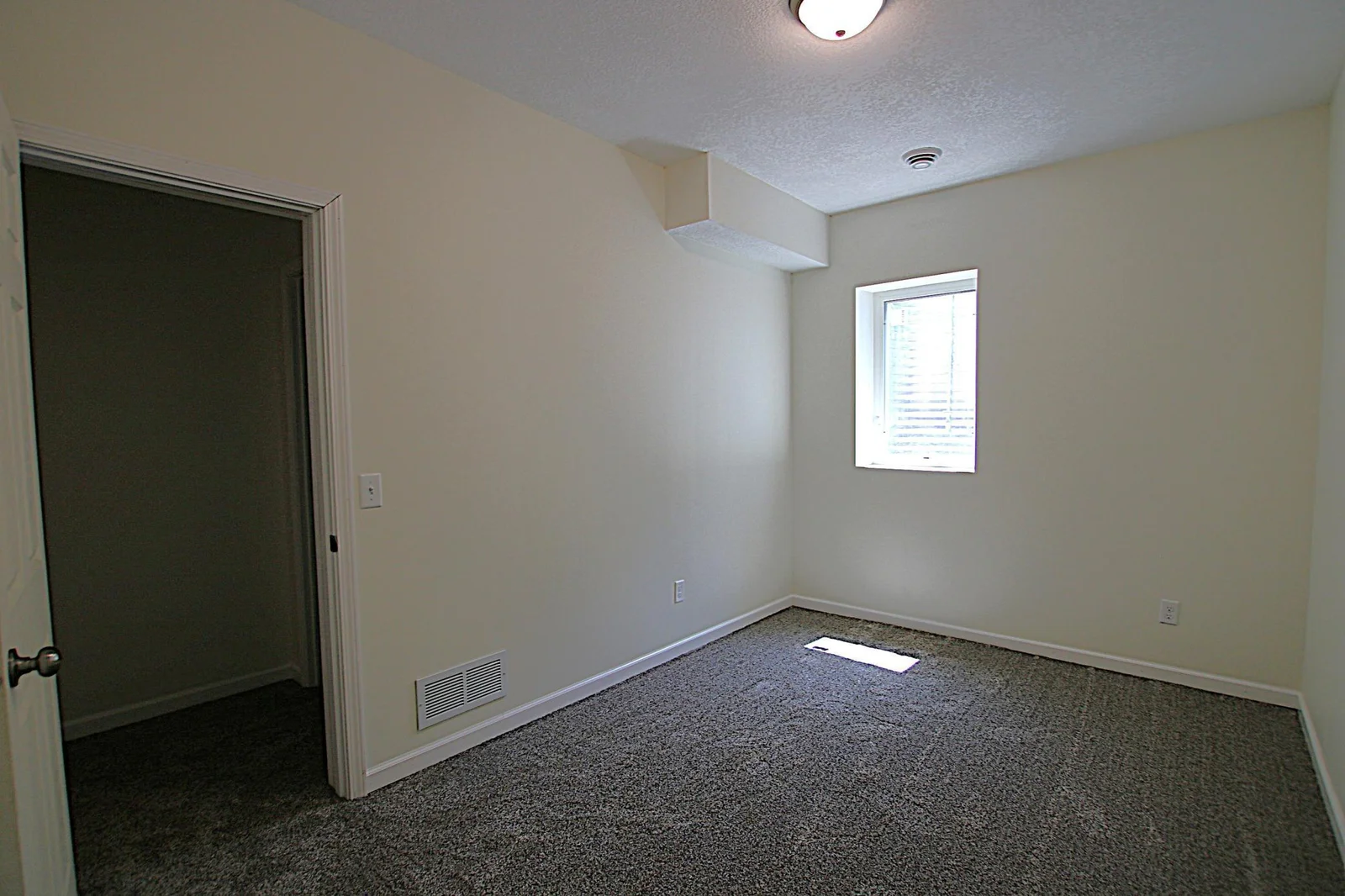 Bedroom #4 Lower Level with Egress Window