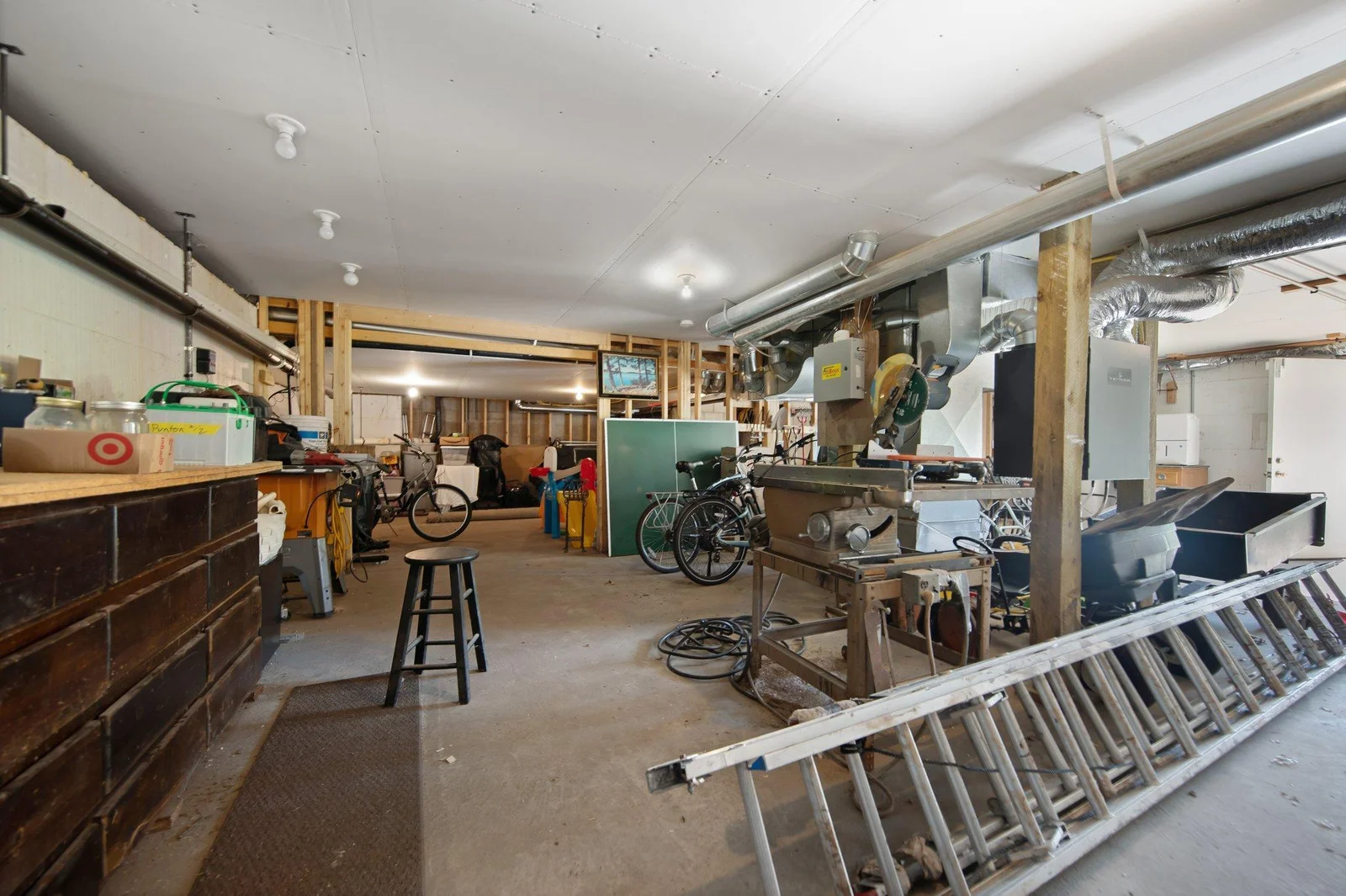 More basement storage!