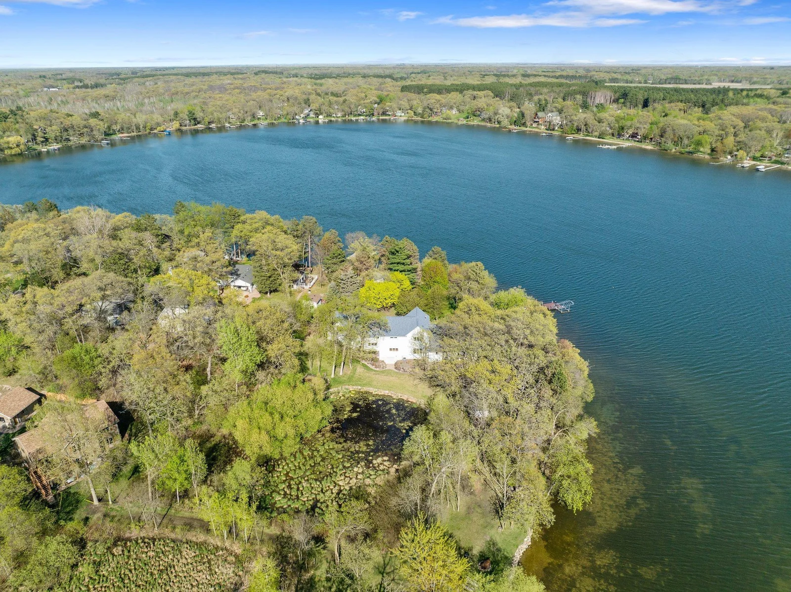 Lake Julia spans 152 acres with a maximum depth of 15 feet. The lake has been known for its populations of sunfish and crappie as well as boating and water sports. Truly ready for you and your family to make memories.