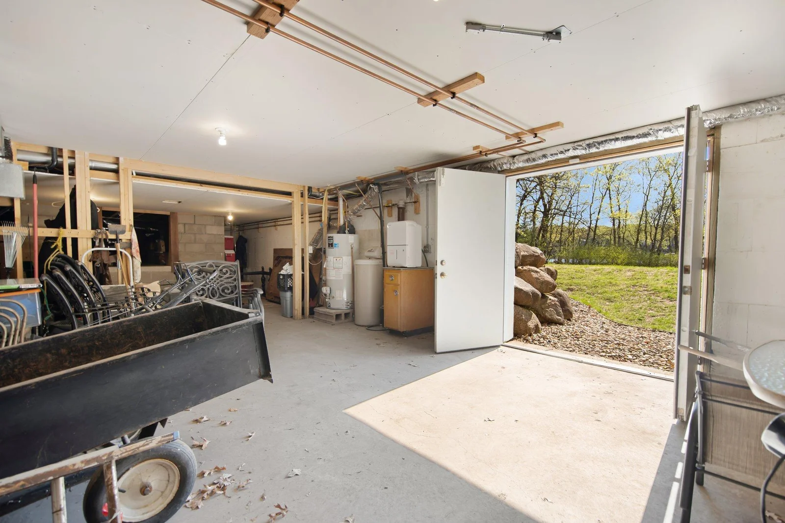 And if the garden shed wasn't enough for storage, don't miss the basement access through the exterior double doors under the home- FULL of storage and possibilities.