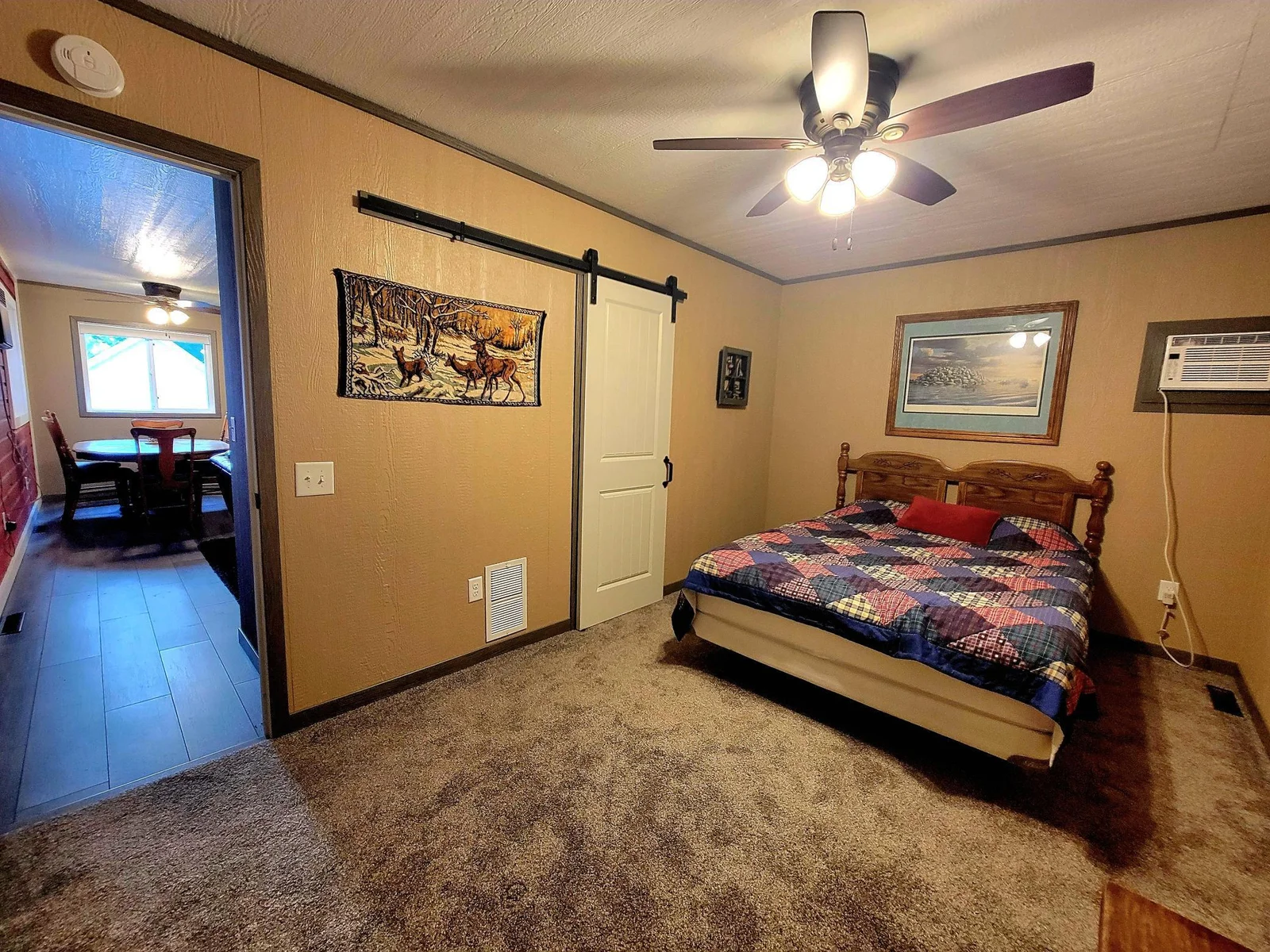 Bonus room in garage upper