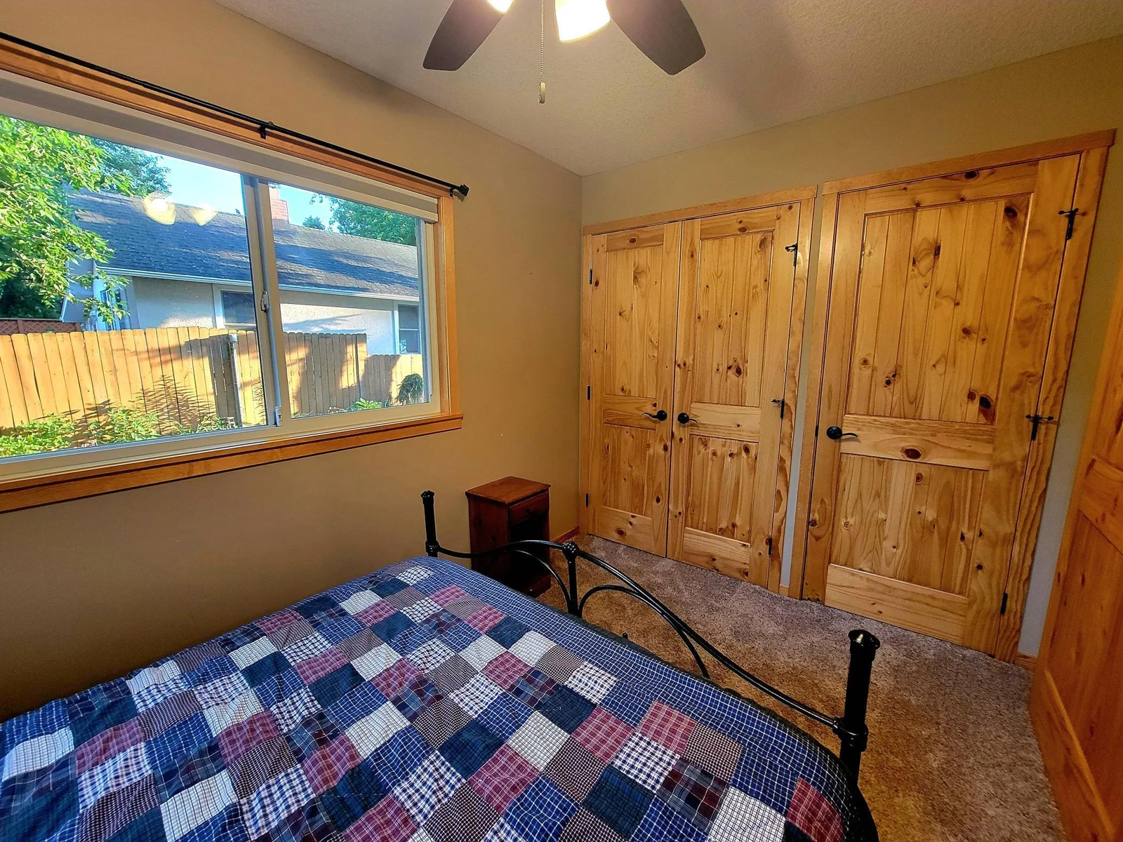 large closet space
